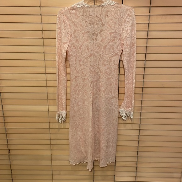 Claire Pettibone Peach Pink Robe - Picture 7 of 10